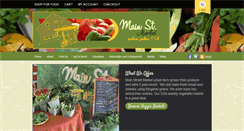 Desktop Screenshot of mainstreetmarket.ca